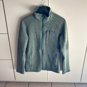 Patagonia Teal Full-Zip Fleece Jacket